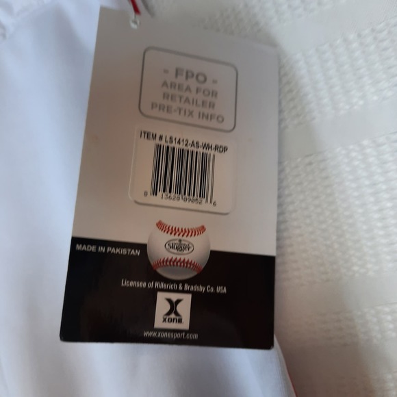 LOUISVILLE SLUGGER RELAX FIT X DRY OPEN BOTTOM MEN'S WHITE BASEBALL PANTS SMALL - Picture 9 of 9